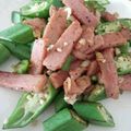 megumi05's cooksnap of when they made 簡単!☆オクラのガーリック醤油☆炒め♪.
