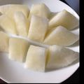 みかん由紀's cooksnap of when they made 簡単過ぎ！梨のシャーベット.