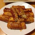 ゆんのぉぉぉ's cooksnap of when they made 厚揚げの甘辛肉巻き.