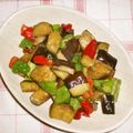 スーパーレガシィ's cooksnap of when they made ご飯がすすむ✿ナスとピーマンの炒め物✿.