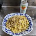 ebipeco's cooksnap of when they made まいたけとベーコンのスパゲティ.