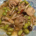 ちーこママ☆'s cooksnap of when they made 彩りと食感豊か★鶏肉と枝豆の煮込み.