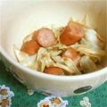 ノトさん's cooksnap of when they made キャベツとウインナーの味噌マヨ炒め♪.