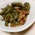 快くん's cooksnap of when they made ゴーヤと豚肉の味噌炒め。.