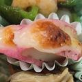 ちゃちゅ2's cooksnap of when they made お弁当に＊かまぼこのチーズぱっくん.
