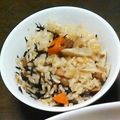 toakari's cooksnap of when they made おでん＊リメイクの炊き込みごはん。.