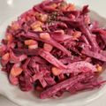 はなこう's cooksnap of when they made 簡単に常備菜★ビーツと玉ねぎのサラダ.