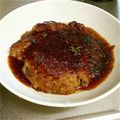 ﾔﾏﾓﾝ's cooksnap of when they made 簡単☆ハンバーグの素で！豆腐ハンバーグ♪.