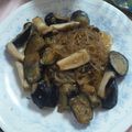 モリクロ's cooksnap of when they made 3つの食感！なすとエリンギの春雨炒め.