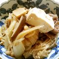 ハシゴマン's cooksnap of when they made 簡単♪きのこたっぷり肉豆腐♪.