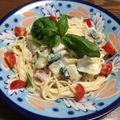 Dream55's cooksnap of when they made 爽やか仕立てのレモンクリームパスタ.