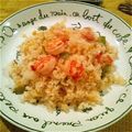 セーラーのむ's cooksnap of when they made なんとなく冷凍エビピラフ風.