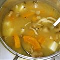 さなもーたん's cooksnap of when they made ほっこり甘い♪かぼちゃの味噌汁.