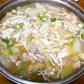 みひなタン's cooksnap of when they made 冬瓜と豚肉の味噌汁.