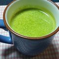haruka0608's cooksnap of when they made かぼちゃの皮de冷製スープ.