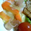TOMO-MU's cooksnap of when they made 根菜のスライス梅しそマリネサラダ.