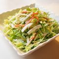 sacoママ's cooksnap of when they made 水菜と蟹カマのマヨポン酢サラダ.