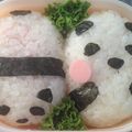 紅葉ｙ's cooksnap of when they made 年長さんのお弁当（パンダ）.