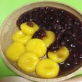 chipst's cooksnap of when they made かぼちゃ白玉.