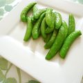 principito's cooksnap of when they made いんげんとスナップえんどう味噌バター炒め.