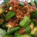 mockingbird's cooksnap of when they made ★オクラとかつお節だけで作る香ばし炒め。.