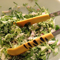 さくら11's cooksnap of when they made レタスとハムのマヨサラダ.