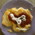 3姉妹ちゃんママ's cooksnap of when they made 【ふわふわスクランブルエッグマヨケチャ】.