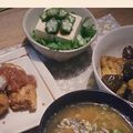 やまたす's cooksnap of when they made オクラ×長芋のネバネバ豆腐サラダ♪.