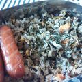 ∞くぅ∞'s cooksnap of when they made ひじきジャコ炒飯.