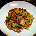 てけめけ's cooksnap of when they made 長いもとちくわのカレー味ぽん炒め.