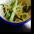 TMRMK's cooksnap of when they made ささっと一品！もやしときゅうりのナムル.