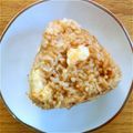 ゆうなかりん's cooksnap of when they made おかかチーズの焼きおにぎり.