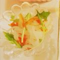 Tsuukaasaa's cooksnap of when they made 塩もみが命の大根サラダ.