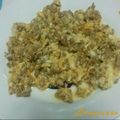 emptypan's cooksnap of when they made ヘルシーな合いびき肉と豆腐と卵の煎り煮.