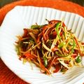 kebeibiko's cooksnap of when they made エスニックな３色きんぴら.