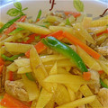 3ざるかあさん's cooksnap of when they made 豚肉とじゃがいものオイスター炒め.