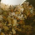 みねらる。's cooksnap of when they made 栗山菜ごはん.