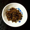 きのーこ's cooksnap of when they made 紫蘇の実の佃煮.
