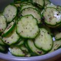 conn's cooksnap of when they made きゅうりとゆかりの簡単酢の物.