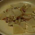 はち０２１７'s cooksnap of when they made 大根とカリカリベーコンのコンソメ煮.