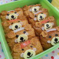 かふぇじゅん's cooksnap of when they made 紅白ハチマキくまさん稲荷.
