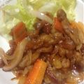 ジャマ's cooksnap of when they made 豚うす切り肉で、揚げない簡単酢豚～^^.