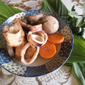 kana叶's cooksnap of when they made さといもとイカの煮物.