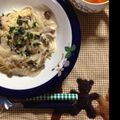 ちょこえこ。's cooksnap of when they made 簡単！キノコのクリームパスタ❤❤.