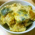 ゆきちさんですよ's cooksnap of when they made かぼちゃの「ごまマヨよーぐると」のサラダ.