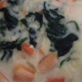 ぁ～ゃmama's cooksnap of when they made 鮭とほうれん草の簡単クリームソース.