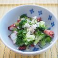 バカリャウ's cooksnap of when they made ❤︎タコとブロッコリーのネギ塩ダレ和え❤︎.
