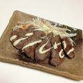 ﾍﾞｰｽﾒｲｸ's cooksnap of when they made 簡単◆豚タンのレモンマヨネーズがけ◆.