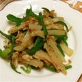 雪乃麻子's cooksnap of when they made じゃがいもとピーマンのしょうが炒め.
