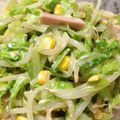 mocyask's cooksnap of when they made 魚肉ソーセージとモヤシで一品♪.